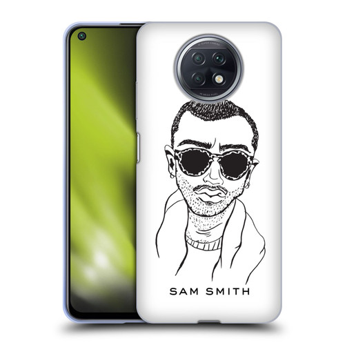 Sam Smith Art Illustration Soft Gel Case for Xiaomi Redmi Note 9T 5G