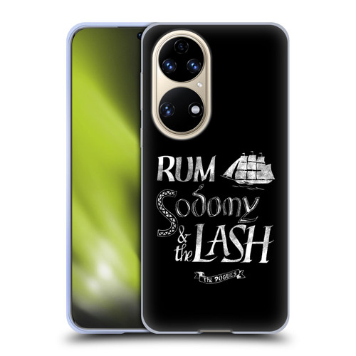 The Pogues Graphics Rum Sodony & The Lash Soft Gel Case for Huawei P50
