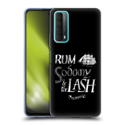 The Pogues Graphics Rum Sodony & The Lash Soft Gel Case for Huawei P Smart (2021)