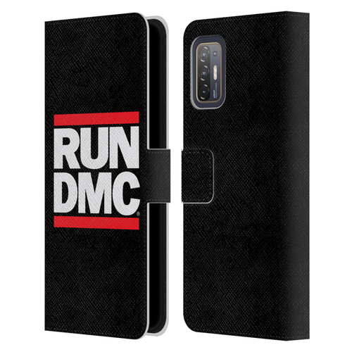 Run-D.M.C. Key Art Logo Leather Book Wallet Case Cover For HTC Desire 21 Pro 5G