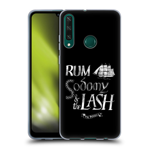 The Pogues Graphics Rum Sodony & The Lash Soft Gel Case for Huawei Y6p