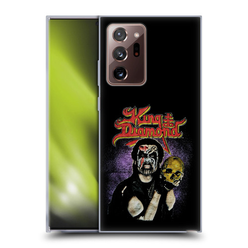 King Diamond Poster Conspiracy Tour 1989 Soft Gel Case for Samsung Galaxy Note20 Ultra / 5G