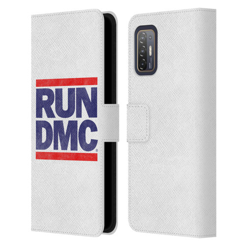 Run-D.M.C. Key Art Silhouette USA Leather Book Wallet Case Cover For HTC Desire 21 Pro 5G