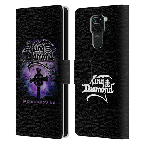 King Diamond Poster Graveyard Album Leather Book Wallet Case Cover For Xiaomi Redmi Note 9 / Redmi 10X 4G