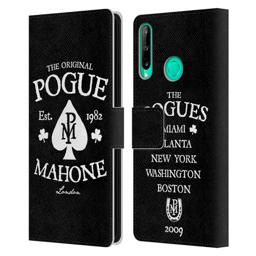 The Pogues Graphics Mahone Leather Book Wallet Case Cover For Huawei P40 lite E