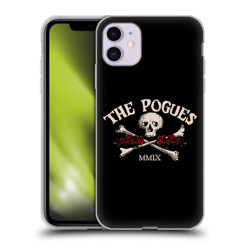 The Pogues Graphics Skull Soft Gel Case for Apple iPhone 11