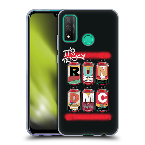 Run-D.M.C. Key Art Spray Cans Soft Gel Case for Huawei P Smart (2020)