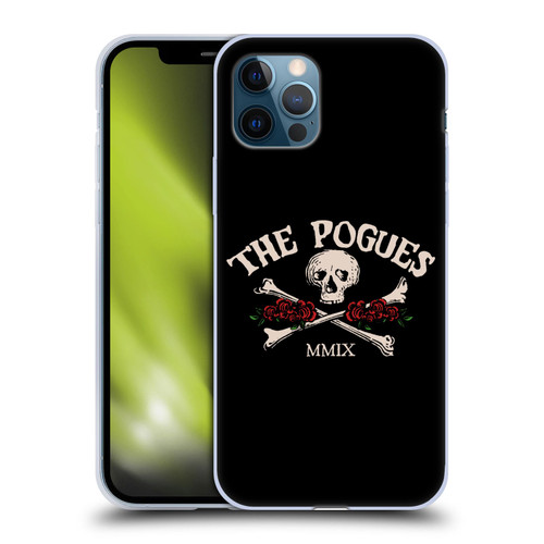 The Pogues Graphics Skull Soft Gel Case for Apple iPhone 12 / iPhone 12 Pro