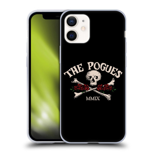 The Pogues Graphics Skull Soft Gel Case for Apple iPhone 12 Mini