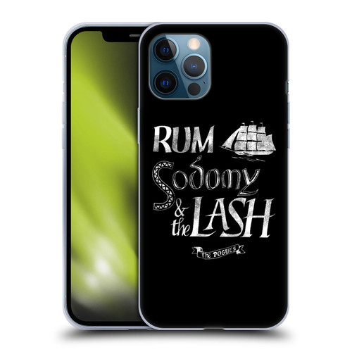 The Pogues Graphics Rum Sodony & The Lash Soft Gel Case for Apple iPhone 12 Pro Max