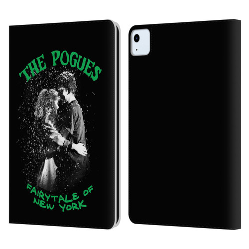The Pogues Graphics Fairytale Of The New York Leather Book Wallet Case Cover For Apple iPad Air 2020 / 2022