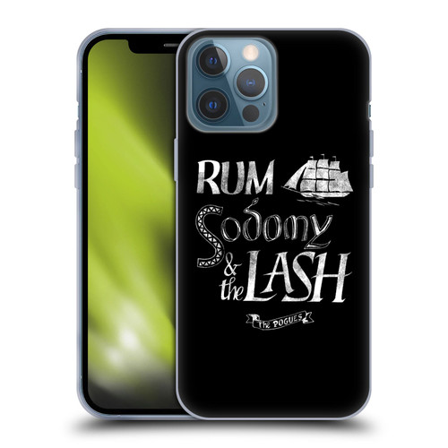 The Pogues Graphics Rum Sodony & The Lash Soft Gel Case for Apple iPhone 13 Pro Max