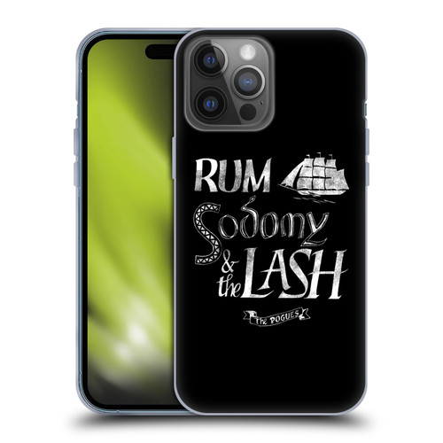 The Pogues Graphics Rum Sodony & The Lash Soft Gel Case for Apple iPhone 14 Pro Max