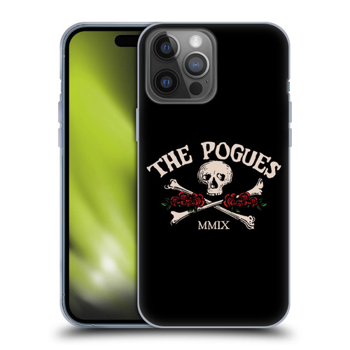 The Pogues Graphics Skull Soft Gel Case for Apple iPhone 14 Pro Max