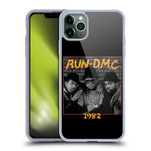 Run-D.M.C. Key Art Photo 1982 Soft Gel Case for Apple iPhone 11 Pro Max