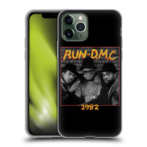Run-D.M.C. Key Art Photo 1982 Soft Gel Case for Apple iPhone 11 Pro