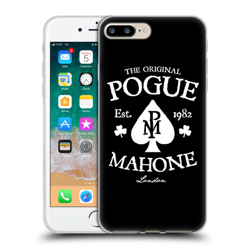 The Pogues Graphics Mahone Soft Gel Case for Apple iPhone 7 Plus / iPhone 8 Plus