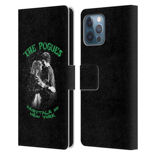 The Pogues Graphics Fairytale Of The New York Leather Book Wallet Case Cover For Apple iPhone 12 Pro Max