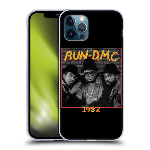Run-D.M.C. Key Art Photo 1982 Soft Gel Case for Apple iPhone 12 / iPhone 12 Pro