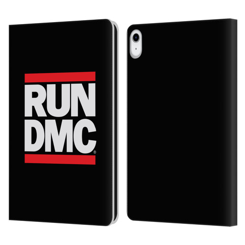 Run-D.M.C. Key Art Logo Leather Book Wallet Case Cover For Apple iPad 10.9 (2022)
