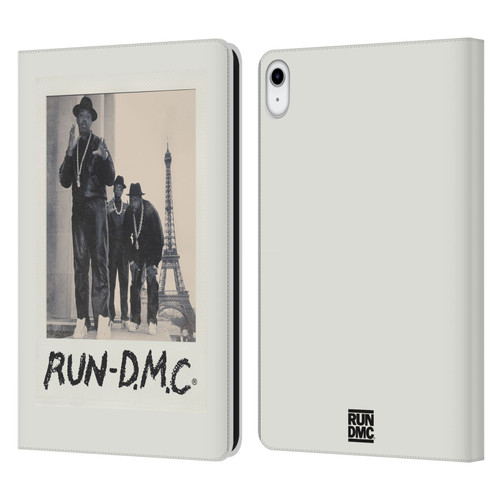 Run-D.M.C. Key Art Polaroid Leather Book Wallet Case Cover For Apple iPad 10.9 (2022)