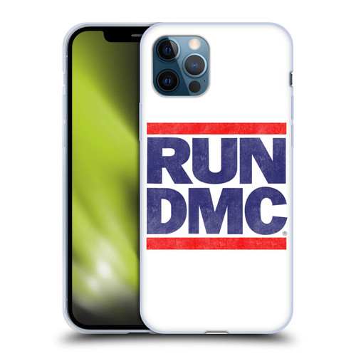 Run-D.M.C. Key Art Silhouette USA Soft Gel Case for Apple iPhone 12 / iPhone 12 Pro