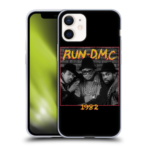 Run-D.M.C. Key Art Photo 1982 Soft Gel Case for Apple iPhone 12 Mini