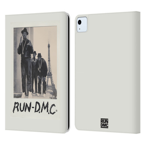Run-D.M.C. Key Art Polaroid Leather Book Wallet Case Cover For Apple iPad Air 2020 / 2022