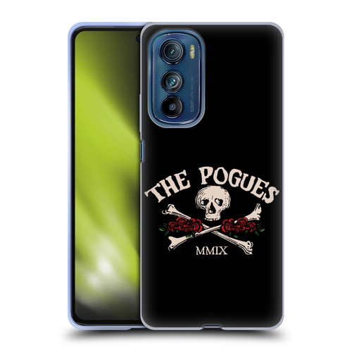The Pogues Graphics Skull Soft Gel Case for Motorola Edge 30