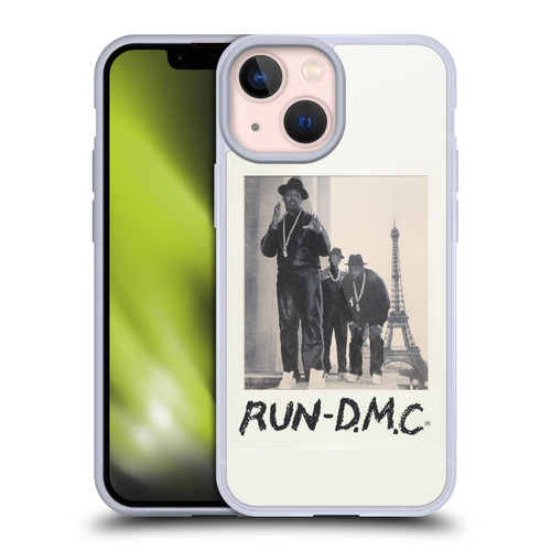 Run-D.M.C. Key Art Polaroid Soft Gel Case for Apple iPhone 13 Mini