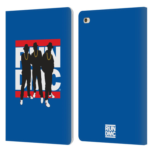 Run-D.M.C. Key Art Silhouette Leather Book Wallet Case Cover For Apple iPad mini 4