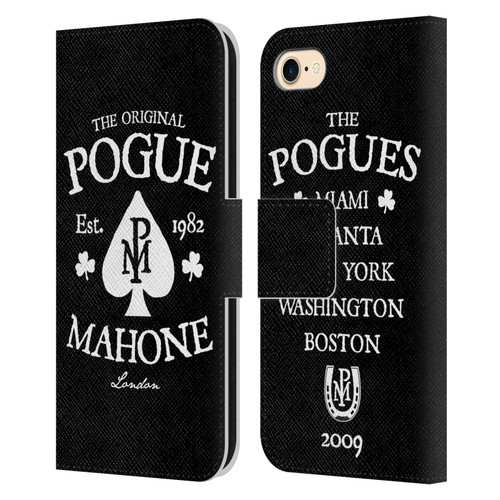 The Pogues Graphics Mahone Leather Book Wallet Case Cover For Apple iPhone 7 / 8 / SE 2020 & 2022