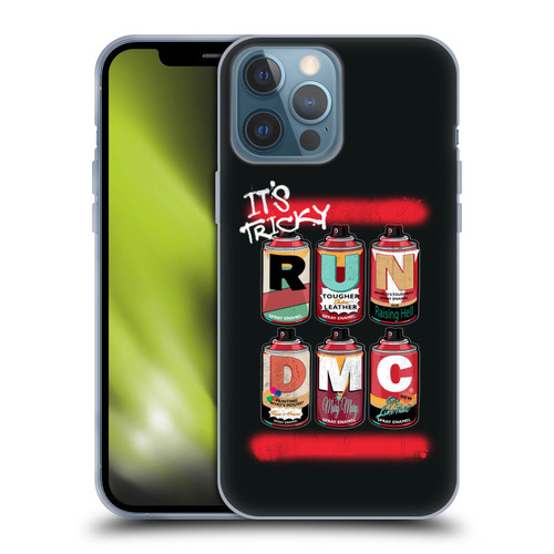 Run-D.M.C. Key Art Spray Cans Soft Gel Case for Apple iPhone 13 Pro Max