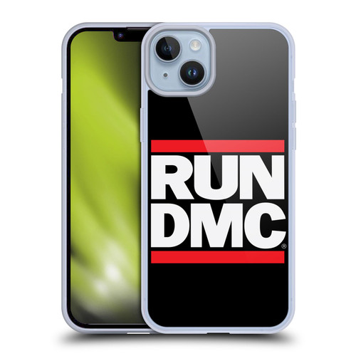 Run-D.M.C. Key Art Logo Soft Gel Case for Apple iPhone 14 Plus