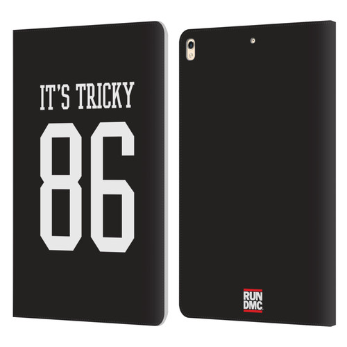 Run-D.M.C. Key Art It's Tricky Leather Book Wallet Case Cover For Apple iPad Pro 10.5 (2017)