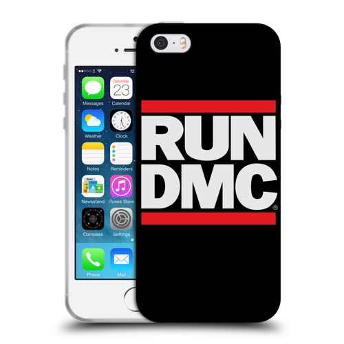 Run-D.M.C. Key Art Logo Soft Gel Case for Apple iPhone 5 / 5s / iPhone SE 2016