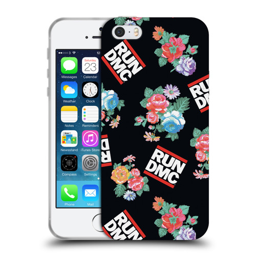 Run-D.M.C. Key Art Pattern Soft Gel Case for Apple iPhone 5 / 5s / iPhone SE 2016