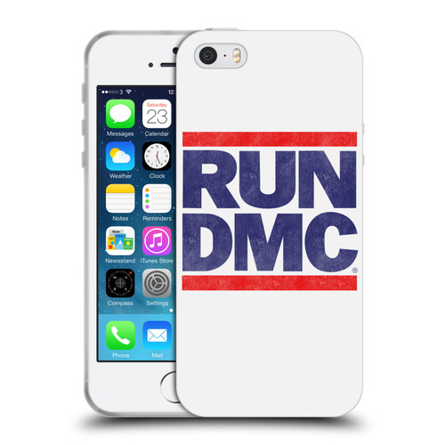 Run-D.M.C. Key Art Silhouette USA Soft Gel Case for Apple iPhone 5 / 5s / iPhone SE 2016