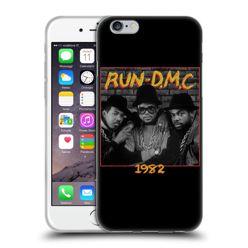 Run-D.M.C. Key Art Photo 1982 Soft Gel Case for Apple iPhone 6 / iPhone 6s