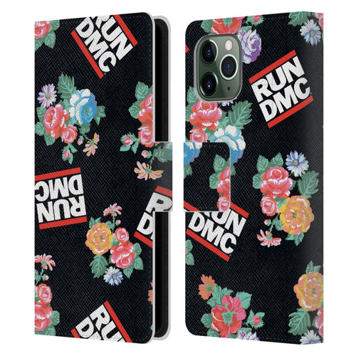 Run-D.M.C. Key Art Pattern Leather Book Wallet Case Cover For Apple iPhone 11 Pro