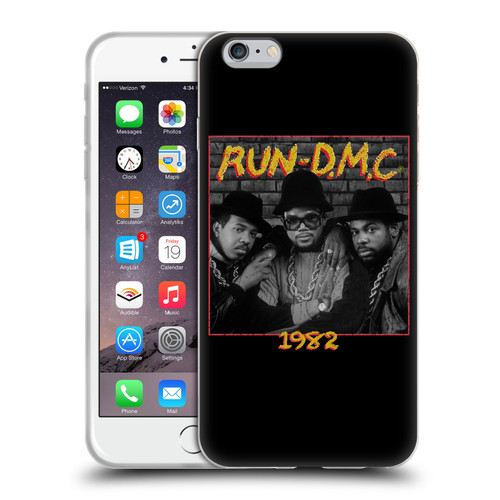 Run-D.M.C. Key Art Photo 1982 Soft Gel Case for Apple iPhone 6 Plus / iPhone 6s Plus