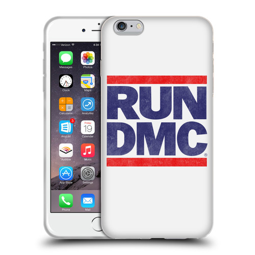 Run-D.M.C. Key Art Silhouette USA Soft Gel Case for Apple iPhone 6 Plus / iPhone 6s Plus