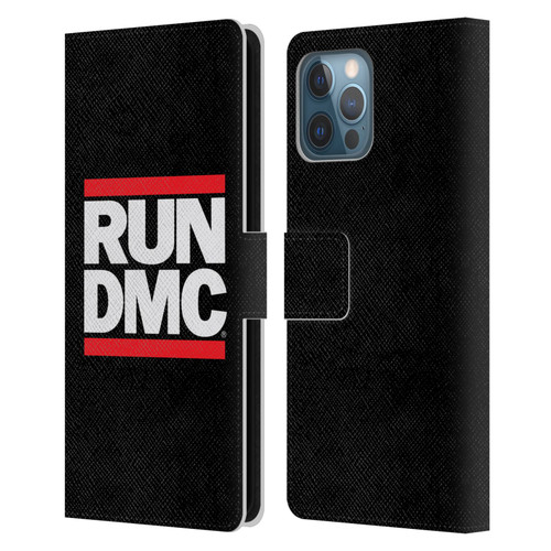 Run-D.M.C. Key Art Logo Leather Book Wallet Case Cover For Apple iPhone 12 Pro Max