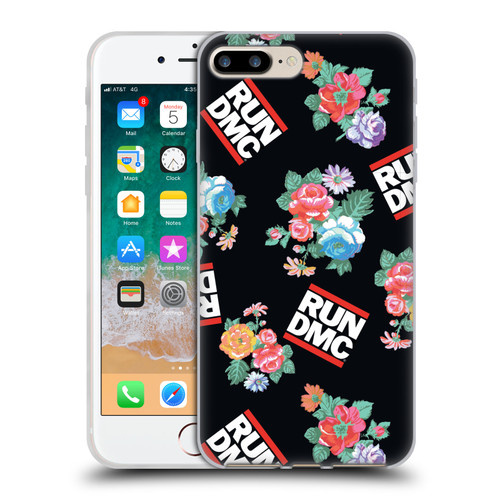 Run-D.M.C. Key Art Pattern Soft Gel Case for Apple iPhone 7 Plus / iPhone 8 Plus