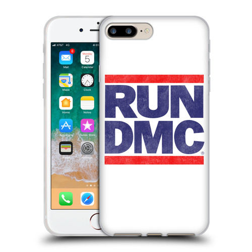 Run-D.M.C. Key Art Silhouette USA Soft Gel Case for Apple iPhone 7 Plus / iPhone 8 Plus