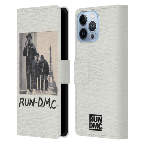 Run-D.M.C. Key Art Polaroid Leather Book Wallet Case Cover For Apple iPhone 13 Pro Max
