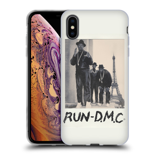 Run-D.M.C. Key Art Polaroid Soft Gel Case for Apple iPhone XS Max