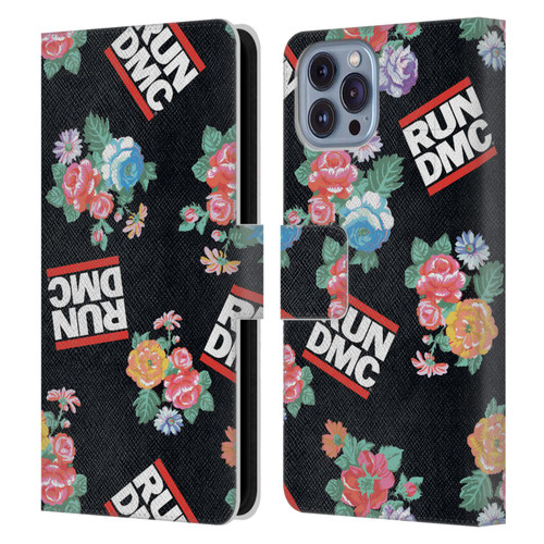 Run-D.M.C. Key Art Pattern Leather Book Wallet Case Cover For Apple iPhone 14