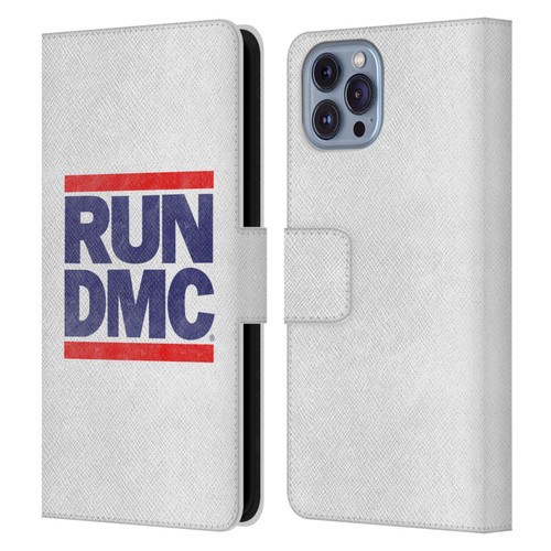 Run-D.M.C. Key Art Silhouette USA Leather Book Wallet Case Cover For Apple iPhone 14