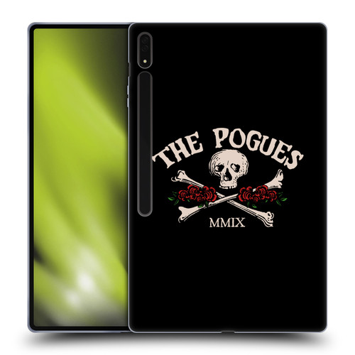 The Pogues Graphics Skull Soft Gel Case for Samsung Galaxy Tab S8 Ultra